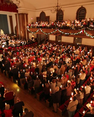 Live concert by Johnson Files Christmas Show